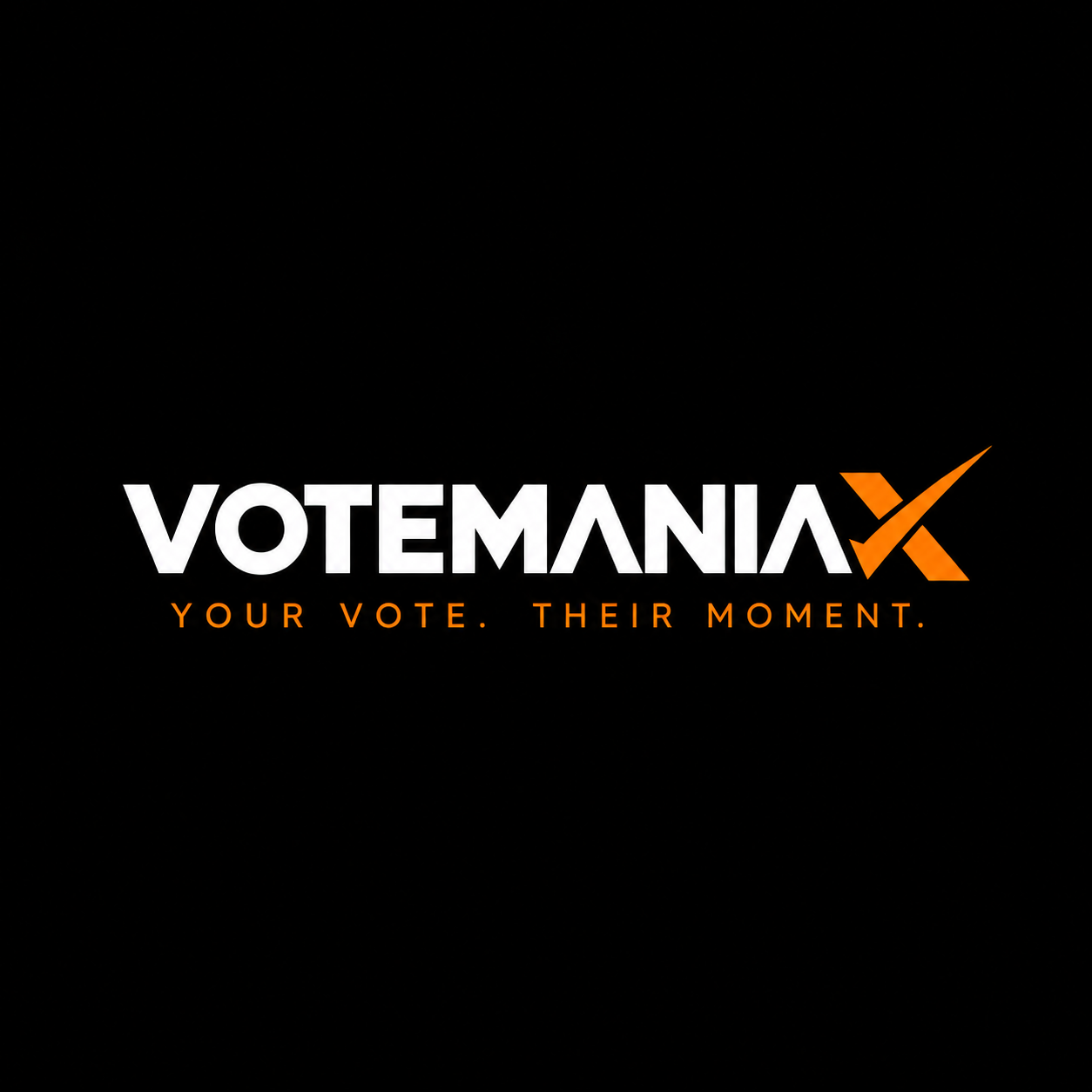 VoteManiaX — Your Vote. Their Moment.